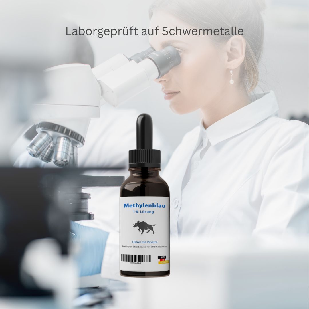 Methylenblau Lösung 1 % | 100 ml – Hochdosiert & Rein